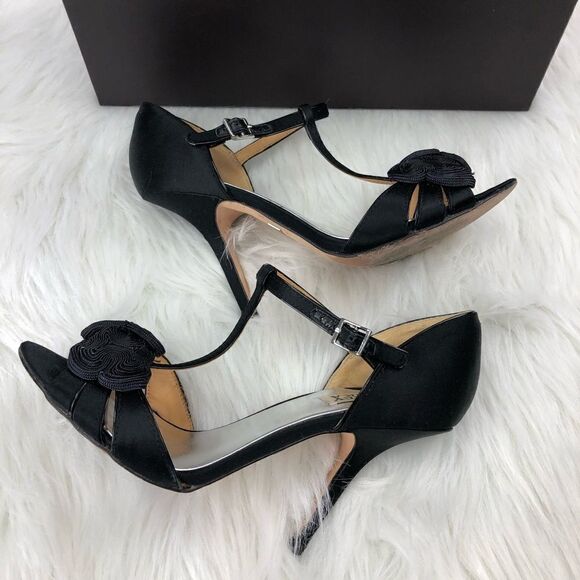 Badgley Mischka Kamille Floreat Peep Toe Heels - Picture 5 of 9